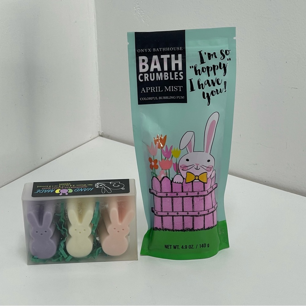 Onyx Bathhouse Bath Crumbles and Homemade Soap